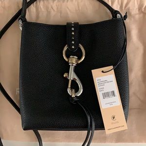 Rebecca Minkoff Megan Mini Feed bag with studs
